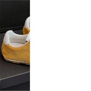 Vintage German Style Sneakers Furry Suede Lace Edge Design Flat Shoes Fashion Street Casual <b>Trainer</b> <b>for</b> Ladies - Product Image 1