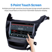 Autoradio 2DIN OEM avec écran tactile Android Auto 2014-2015, caméra 360° AHD, navigation GPS et CarPlay, radio FM