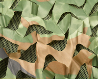 Veste Ghillie en Polyester Effet 3D Réaliste Camouflage Tactique Feuille Bionique Ensemble de Chasse Extérieur Toutes Saisons Cnhuntingcamo