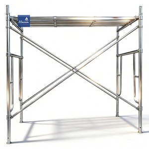 Échafaudages en acier Q235, produits finis d'usine, roulettes pivotantes, en stock - Product Image 1