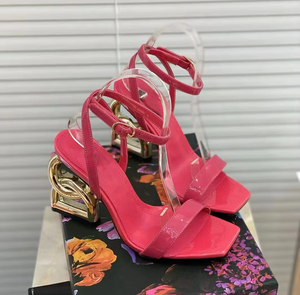 Zapatos de Tacón Ultra Alto de Cuero Genuino para Mujer, con Cordones, Punta Puntiaguda, Correa Ajustable en el Tobillo, para Bodas de Verano, Sexys, al por Mayor - Product Image 1