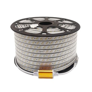 Bande <span class=keywords><strong>LED</strong></span> Super Lumineuse 220V 2835 120 <span class=keywords><strong>LED</strong></span>/m Double Rangée Étanche pour Extérieur, <span class=keywords><strong>Ruban</strong></span> <span class=keywords><strong>LED</strong></span> Commercial pour Éclairage Linéaire Industriel - Product Image 5