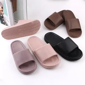 Scivoli comodi alla moda di alta qualità Slippers Custom Logo traspirante scivoli da donna con Logo personalizzato pantofole da donna