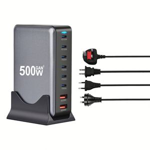 <span class=keywords><strong>Adaptateur</strong></span> de chargeur de bureau multiport 800W 10 ports <span class=keywords><strong>USB</strong></span> GaN à charge rapide, station de charge rapide 140W pour ordinateur portable tablette PD 3.0 100W - Product Image 5