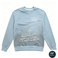 Sweater Crewneck Gaya Campuran Pria dan Wanita, Pakaian Bekas Harga Per Berat untuk Grosir