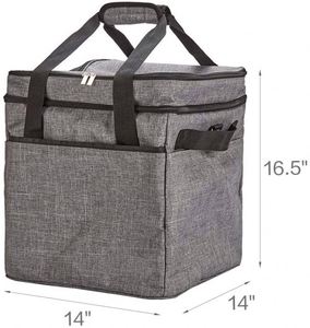 กระเป๋าใส่หม้อหุงช้าแบบพกพา BSCI Factory Travel 2 ช่อง พร้อมซับในทำความสะอาดง่าย - Product Image 2