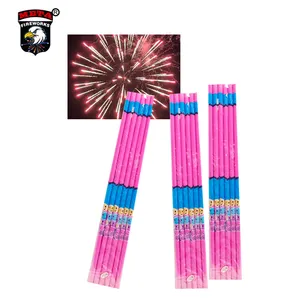 Toptan fiyat muhteşem renkli T6241 50 topları sihirli çekim roma mumu fireworks Feuerwerk neşeli Feuerwerkskorper
