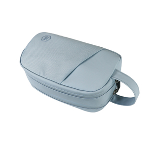 Neceser de Viaje Personalizado con Logotipo, Organizador de Artículos de Baño, Cosméticos, Resistente al Agua, Poliéster Reciclado, con Cierre, Nuevo - Product Image 4