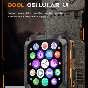 Nouveautés Montre connectée C20 Pro 1,83 pouces Appel BT Modes sportifs Batterie longue durée Étanche IP68 Montres pour hommes PK Montre connectée C20 9 - Product Image 5