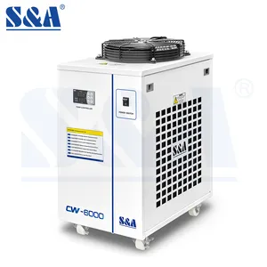 Fabricante CW-6000 110V/220V refrigerador a ar a laser industrial de mergulho a frio