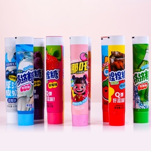 Bán buôn tùy chỉnh nhãn hiệu riêng nhựa kem đánh răng thực phẩm ống Bong Bóng hương vị trái cây chất lỏng cho nhai kẹo cao su - Product Image 4