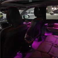 Luz Ambiental Dinámica con Efectos de Luz y Sombra para Volvo, Iluminación Interior para Volvo S90/V90/XC90/V60/S60
