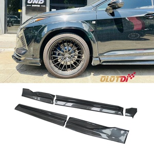 Kit de carrocería de fibra de carbono estilo A, extensiones laterales y faldones para Lexus RX F-Sport 2019-2021, parachoques de coche - Product Image 1