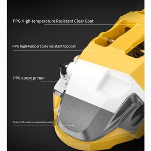 ชุดดัดแปลงคาลิปเปอร์เบรก P60NS ชุดเบรกหกสูบ พร้อมคาลิปเปอร์ขนาดใหญ่ขึ้นและวงจรน้ำมันในตัว รองรับการปรับแต่ง - Product Image 6