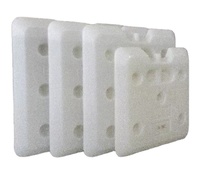 Bloc de glace en plastique rigide HDPE écologique à technologie de congélation rapide, bloc de refroidissement PCM à recharge rapide