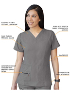 Joggers Verpleegset Rayon Scrubs Uniform Voor Vrouwen Rekbare Schoonheidssalon Spa Uniform Oem Model Gedrukt Technics