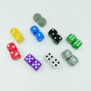 Tùy Chỉnh Bán Buôn 14Mm D6 Số Lượng Lớn Xúc Xắc Rắn Màu Sắc Xúc Xắc Backgammon Chính Xác Trong Suốt Cờ Bạc Xúc Xắc Trò Chơi - Product Image 6