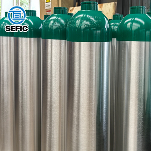 Cilindro de Oxígeno Médico para Respiración, Tanque de Aluminio, Botella de O2, Aparato de Respiración, Tamaño MD, 2.9L, 6.4lbs, 2015psi, Tamaño MD, 2017 - Product Image 4