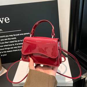 New Solid Color Minimalist Mini <b>Square</b> Bag Premium Texture Casual Crossbody Purse For Daily Commute - Product Image 3
