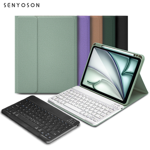 Étui clavier magnétique détachable SYX pour <span class=keywords><strong>iPad</strong></span> 10,2 pouces (9e/8e/7e génération) avec support pour stylet et protection intégrale - Product Image 6