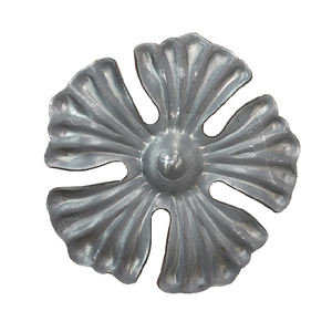 Panneaux floraux décoratifs en fer forgé, rosettes, éléments décoratifs en fer forgé, clôtures, rampes d'escalier, treillis, portails - Product Image 5