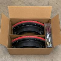 Kit de plaquettes de frein 4707 avec doublures pour freins à tambour et kit de réparation pour semi-remorque