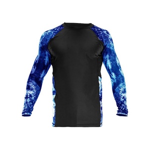 Long Sleeve <b>Surf</b> Shirt Swimming Shirt Rash Vest Sun Protection Clothing UPF50+ <b>Printed</b> Rash Guard for Mens - Product Image 4