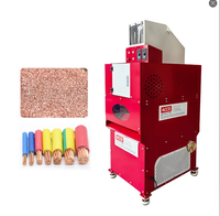 Granulateur de fil de cuivre ACCE, machine de recyclage automatique à haute productivité avec une séparation du cuivre à 99,99 %, certifié CE