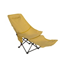 Chaise lune pliante personnalisée pour l'extérieur, réglable sur trois niveaux, portable, pour camping, sieste, pêche, plage