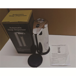 Dispensador de Jabón Automático de Acero Inoxidable a Pilas para Uso en Hoteles, con Sensor de Inducción, Accesorios para Baño - Product Image 4