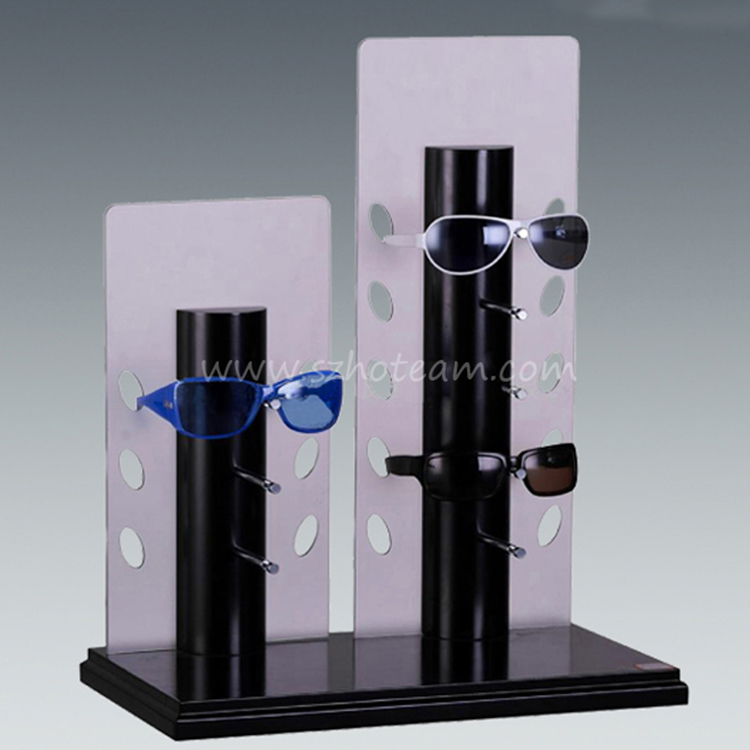 Acrylic Eyeglasses Display Rack Multiple Tiers