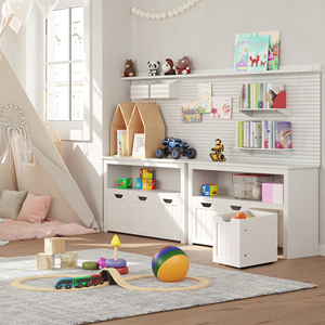 Celldeal — meuble de rangement en bois multi-usage moderne, étagère à chaussures, meuble avec 3 tiroirs - Product Image 2