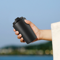 OEM ODM Tipo de bebida Boca con tapa Precio al por mayor Pared doble Acero inoxidable 304 Aislamiento BPA Libre de fugas Taza de café a prueba de fugas