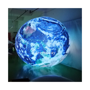 Trái đất bơm hơi LED <span class=keywords><strong>2</strong></span> mét, quả cầu trái đất bơm hơi, bóng trái đất bơm hơi để quảng cáo - Product Image 1