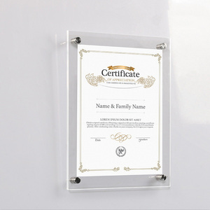 Nhà Máy Bán buôn hiện đại cổ điển treo tường kính thực giải thưởng giấy chứng nhận tài liệu bằng tốt nghiệp khung - Product Image 5