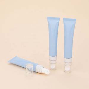 Tube souple en plastique pour crème, tube cosmétique de 10 ml, tête en silicone, tubes à presser, brillant à lèvres, baume à lèvres, crème - Product Image 1