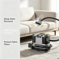 Nettoyeur vapeur portatif pour tapis et tissus d'ameublement, extraction par pulvérisation, aspirateur pour canapé, matelas, rideaux, intérieur de voiture, nettoyage en profondeur