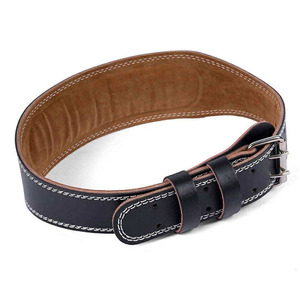 Wholesale Custom Leather Waist Protective Adjustable Weight Lifting <b>Belt</b> Custom Made Gym Wear Leather Weightlifting <b>Belts</b> - Product Image 3