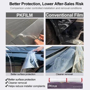 Film de protection de peinture (PPF) TPH TPU brillant, auto-réparateur, anti-rayures, 7,5 mil, avec revêtement nano, garantie 5 ans, ne jaunit pas - Product Image 4