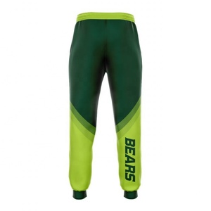 Pantalons de survêtement noirs élégants, pantalons de jogging unisexes, taille personnalisable, design pour l'entraînement - Product Image 4