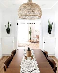 ตะกร้าเก็บของไม้ไผ่ธรรมชาติสำหรับใช้ระบายความร้อน สีดำรักษ์โลก รูปทรงยาว รุ่น VINACRAFT 310157 - Product Image 3