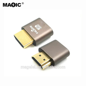 Magelei ucuz OEM <span class=keywords><strong>HDMI</strong></span> kukla fiş yüksek çözünürlüklü monitör ekran Emulator yeni nesil başsız ekran adaptörü - Product Image 2