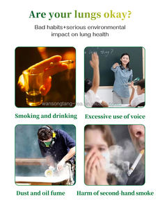 肺喫煙者茶肺デトックスハーブティークレンジング肺禁煙茶 - Product Image 4