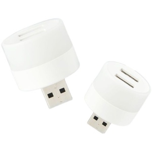 USB LED ánh sáng ban đêm điện thoại di động sạc phòng ngủ ấm trắng đa chức năng mini bảo vệ mắt di động thiết kế hiện đại Plug-<span class=keywords><strong>in</strong></span> - Product Image 1