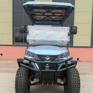 Navidad 4000W doble asiento eléctrico movilidad Scooter 4 ruedas ciudad con techo carros de Golf cómodo carrito de Golf - Product Image 2