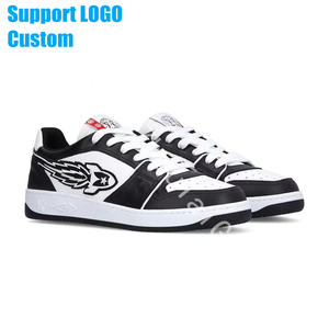 Logo personalizzato scarpe Design uomo scarpe Casual moda Sneakers uomo Walking Sport scarpe da corsa stock x sneaker - Product Image 1