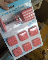 Moule à pâtisserie 3D manuel en gros pour la fabrication de gâteaux de lune, outils de cuisson de desserts, emporte-pièces pour biscuits