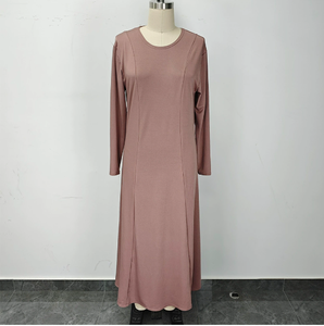 Abito lungo da donna musulmano, abito taglie forti <span class=keywords><strong>medio</strong></span>-orientali di alta qualità, abbigliamento etnico - Product Image 3