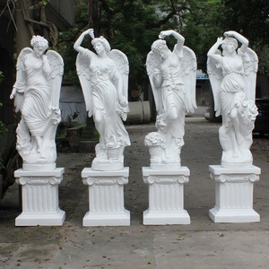 Stile europeo figura di musica scultura <span class=keywords><strong>angelo</strong></span> quattro stagioni signora eco-friendly cortile giardino Bar decorazione matrimonio creativo - Product Image 1