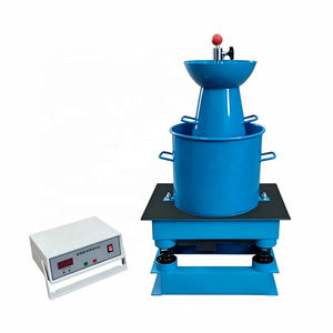 Consistomètre à béton <span class=keywords><strong>Vebe</strong></span> avec table vibrante à poids et cône d'essai de liquideur, garantie 1 an pour les tests de consistance - Product Image 2